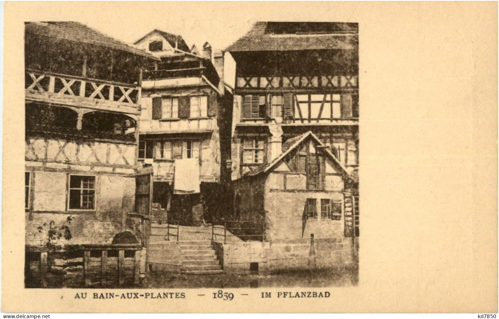 Strasbourg - Im Pflanzbad 1859 - Strasbourg