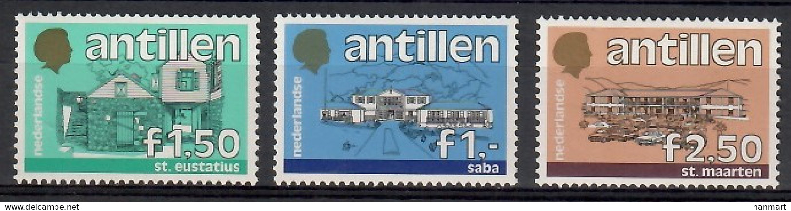 Netherlands Antilles 1985 Mi 575-577 MNH  (ZS2 DTA575-577) - Otros