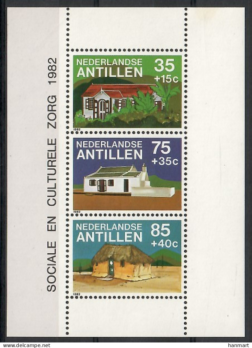 Netherlands Antilles 1982 Mi Block 23 MNH  (ZS2 DTAbl23) - Autres