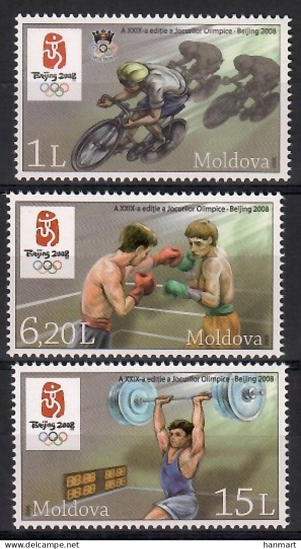 Moldova 2008 Mi 608-610 MNH  (ZE4 MOL608-610) - Other