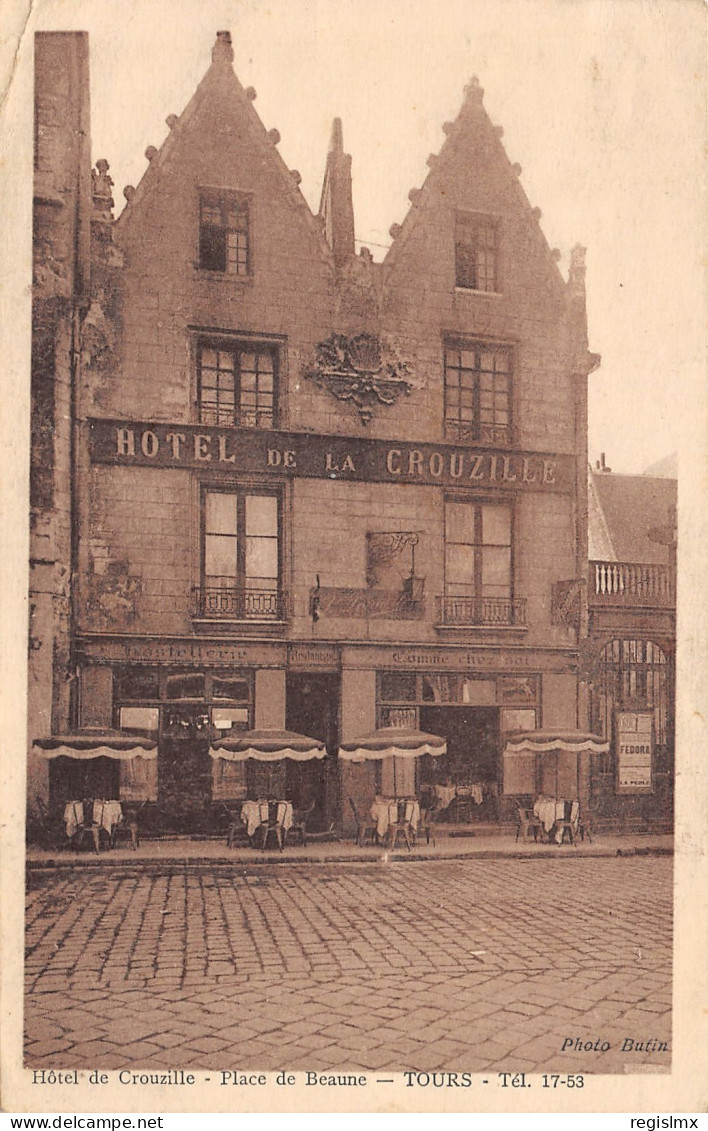 37-TOURS-HOTEL DE CROUZILLE-N°2042-G/0267 - Tours