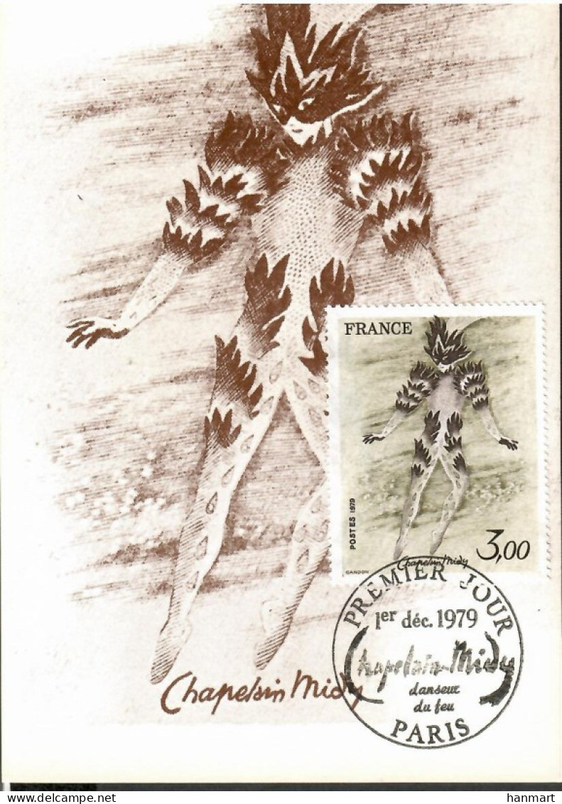 France 1979 Mi 2185  Max Card  (MAX ZE1 FRN2185b) - Other