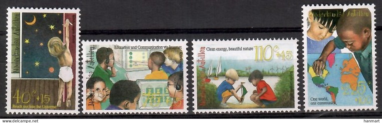 Netherlands Antilles 2000 Mi 1082-1085 MNH  (ZS2 DTA1082-1085) - Ships