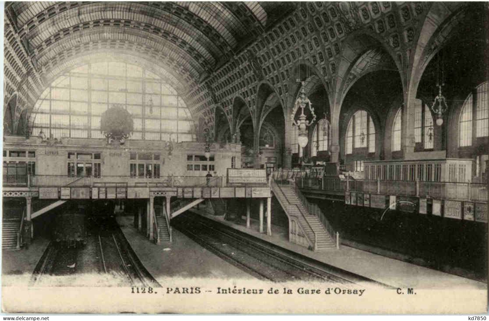 Paris - Interieur De La Gare D Orsay - Pariser Métro, Bahnhöfe