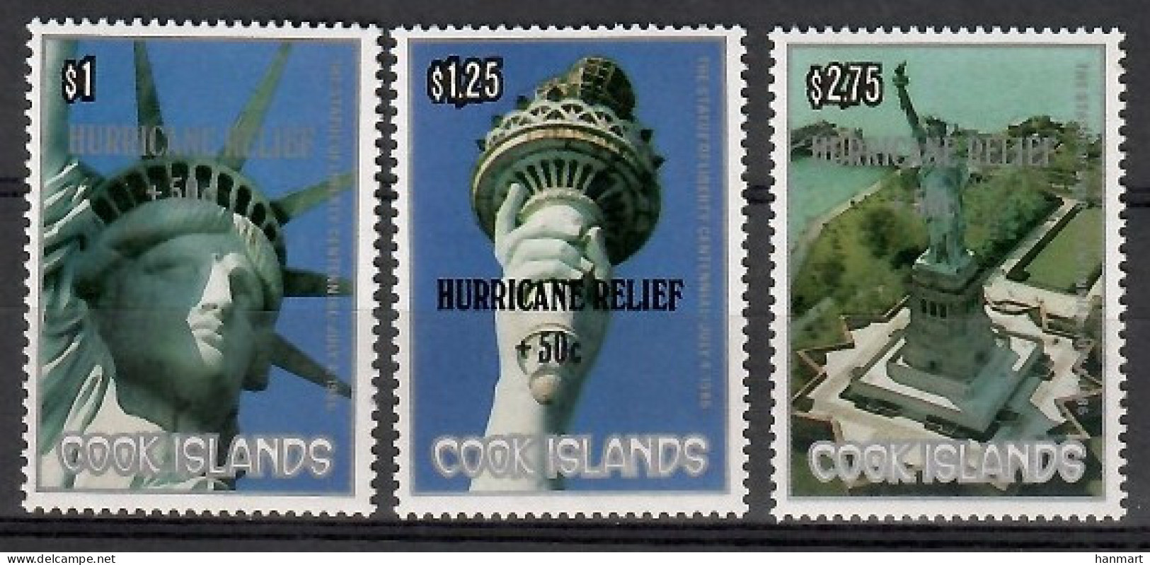 Cook Islands 1987 Mi 1220-1222 MNH  (ZS7 CKI1220-1222) - Otros
