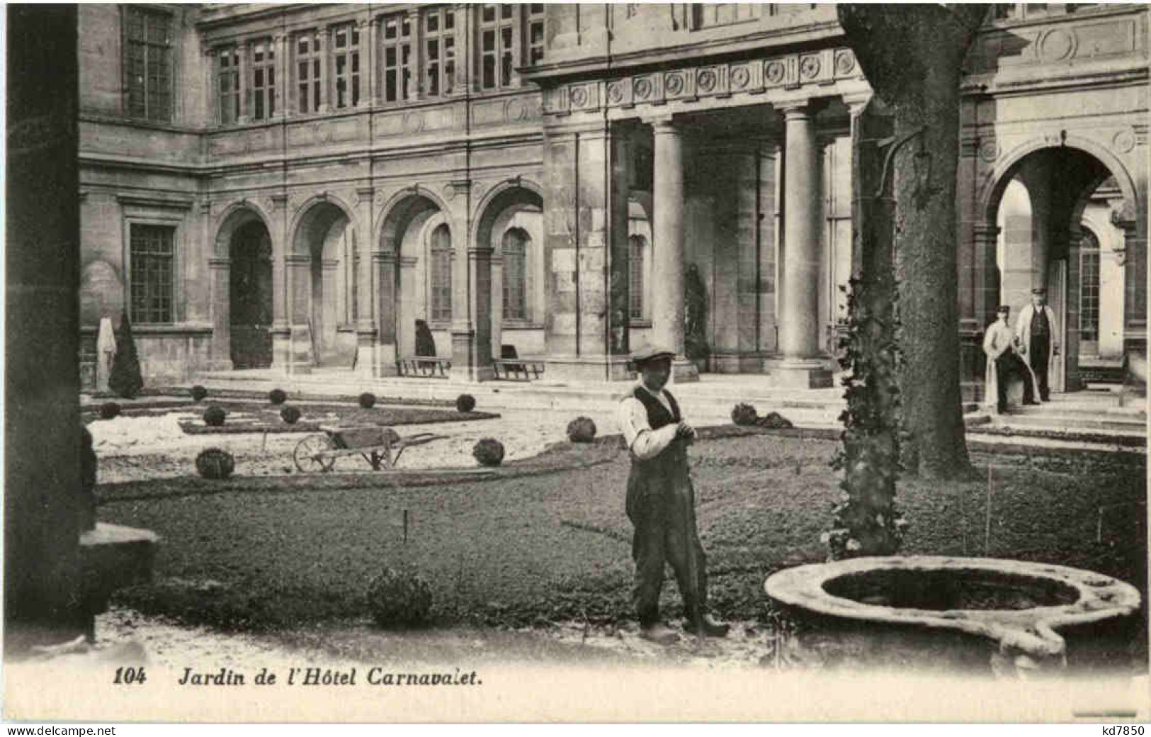 Paris - Jardin De L Hotel Carnavalet - Other & Unclassified