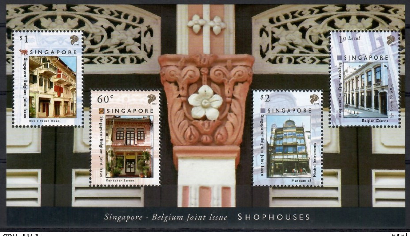Singapore 2005 Mi Block 119 MNH  (ZS8 SNGbl119) - Joint Issues