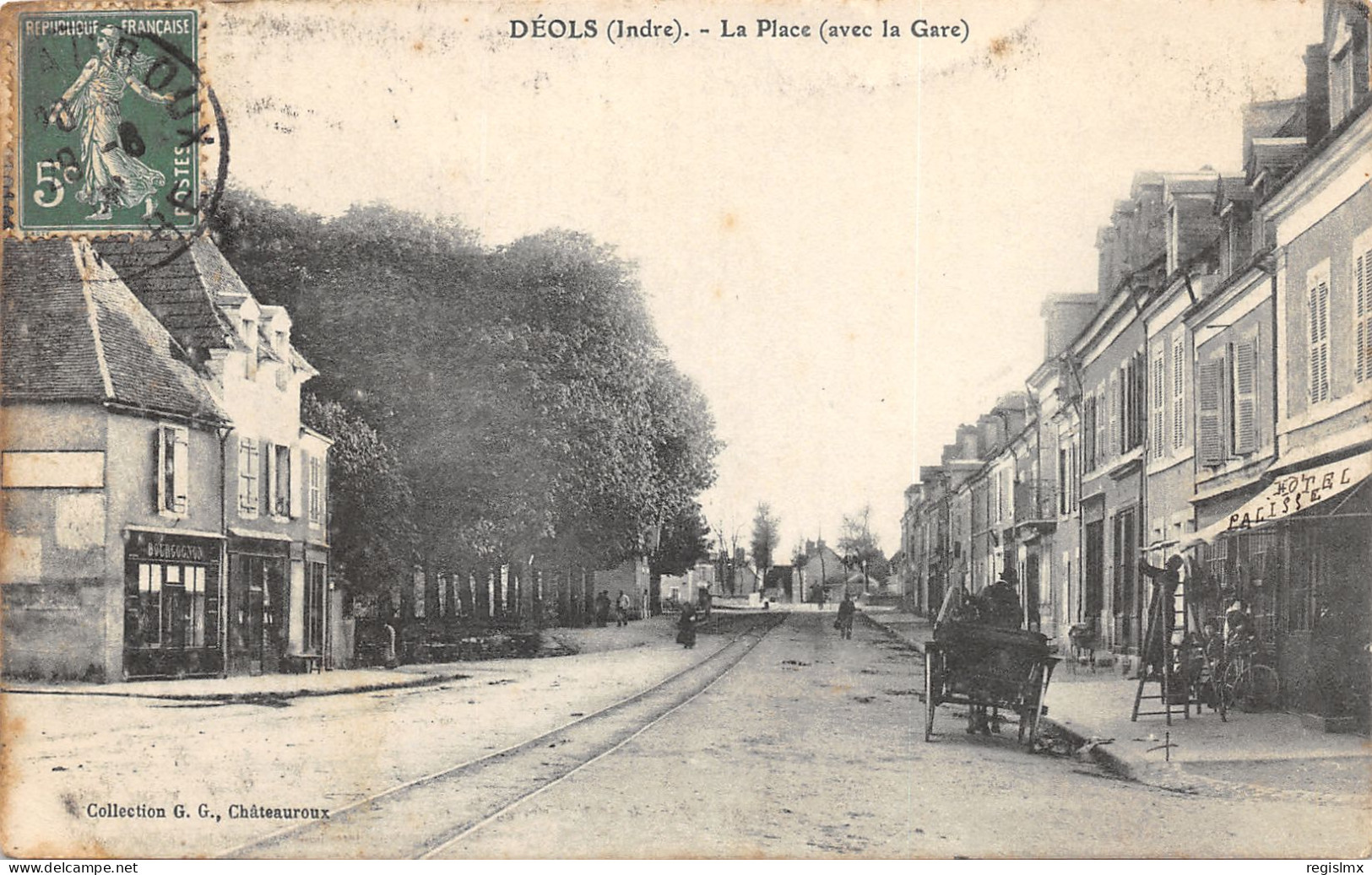 36-DEOLS-LA GARE-N°2042-F/0305 - Other & Unclassified