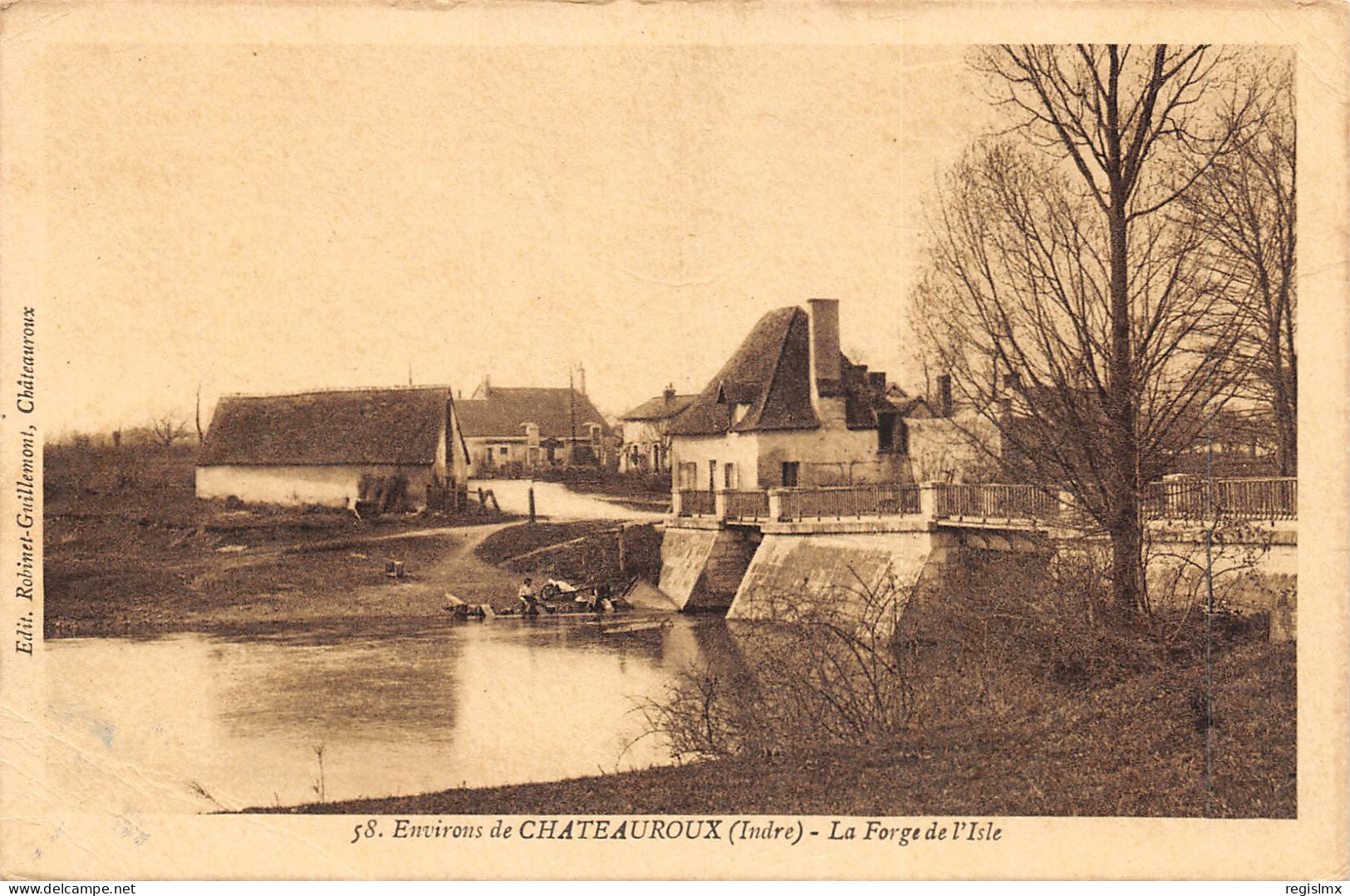 36-CHATEAUROUX-LA FORGE DE L ISLE-N°2042-F/0293 - Chateauroux