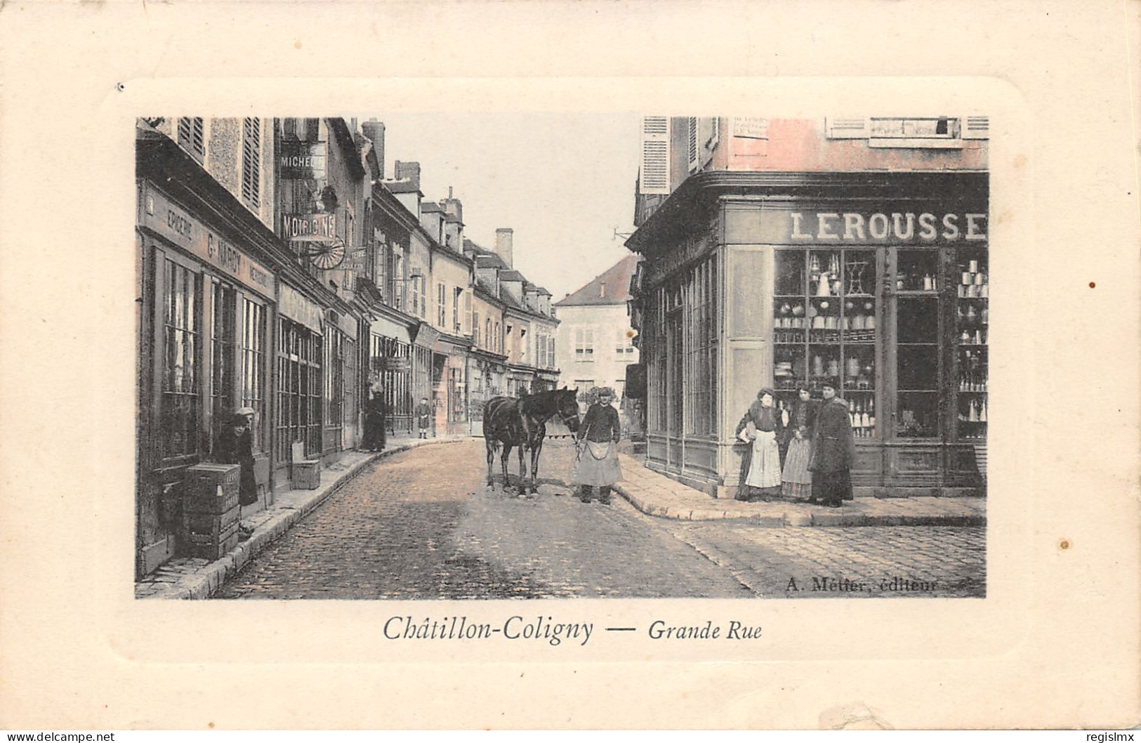 45-CHATILLON COLIGNY-GRANDE RUE-N°2043-D/0103 - Chatillon Coligny