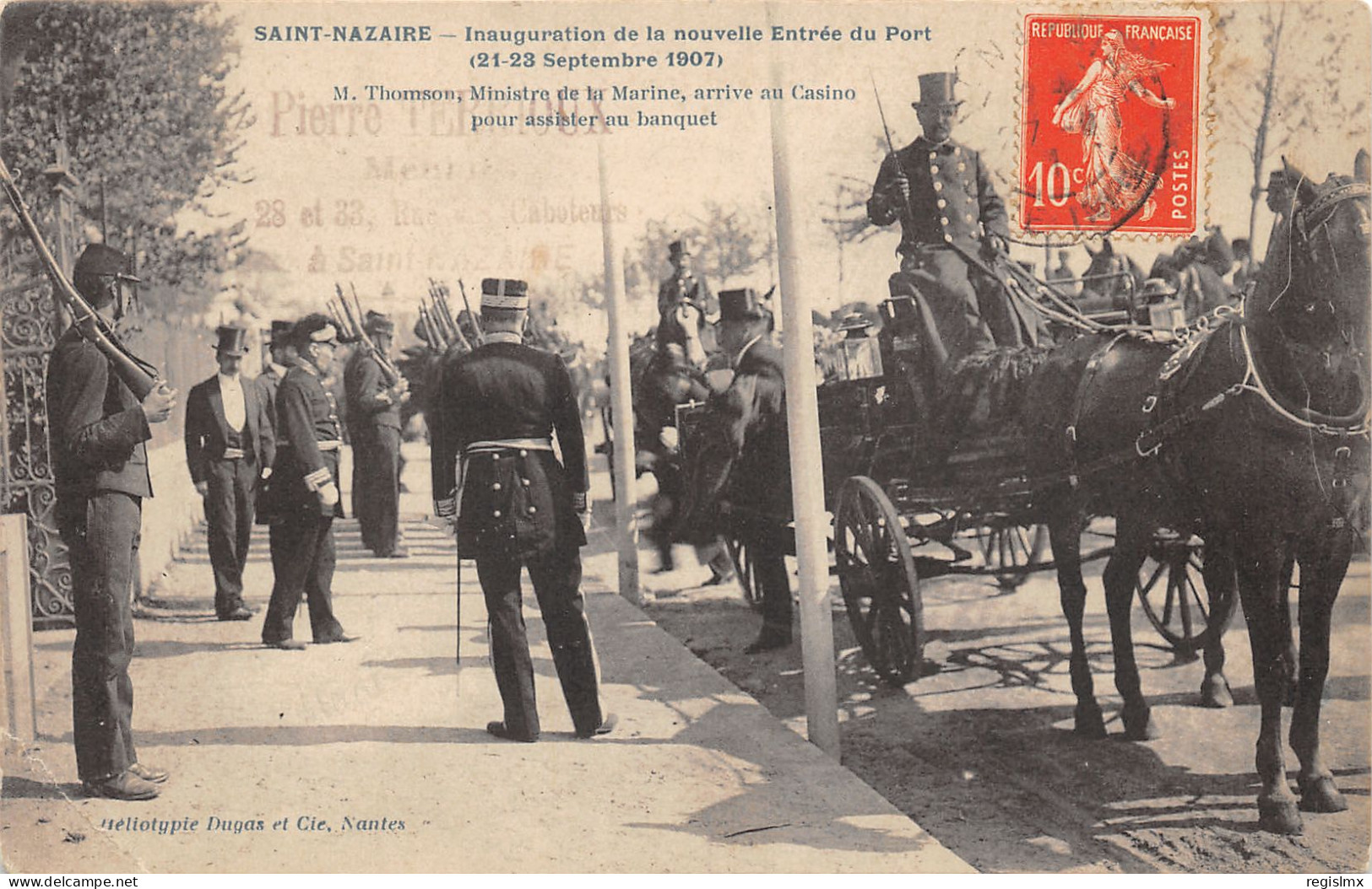 44-SAINT NAZAIRE-MINISTRE DE LA MARINE-N°2043-C/0287 - Saint Nazaire