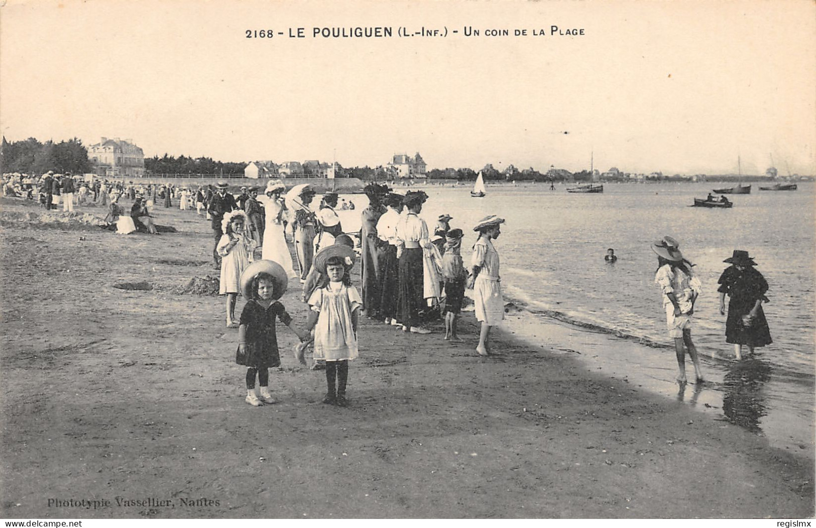 44-LE POULIGUEN-SCENE DE PLAGE-N°2043-C/0191 - Le Pouliguen