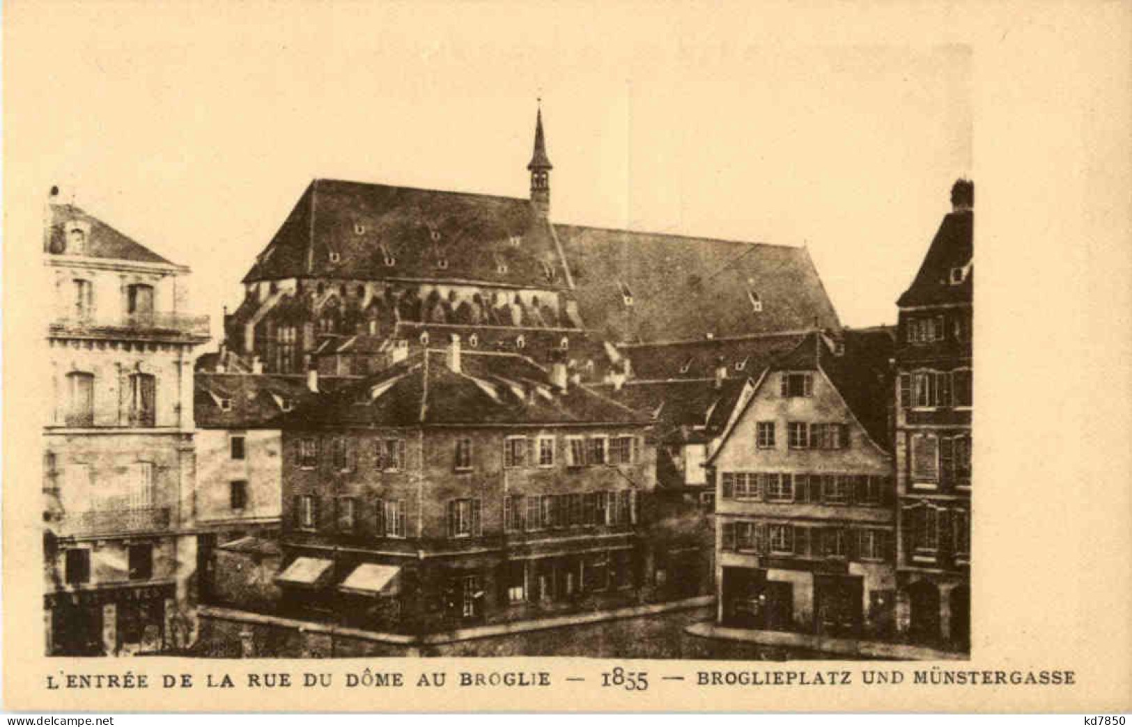 Strasbourg - Brogliplatz 1835 - Strasbourg