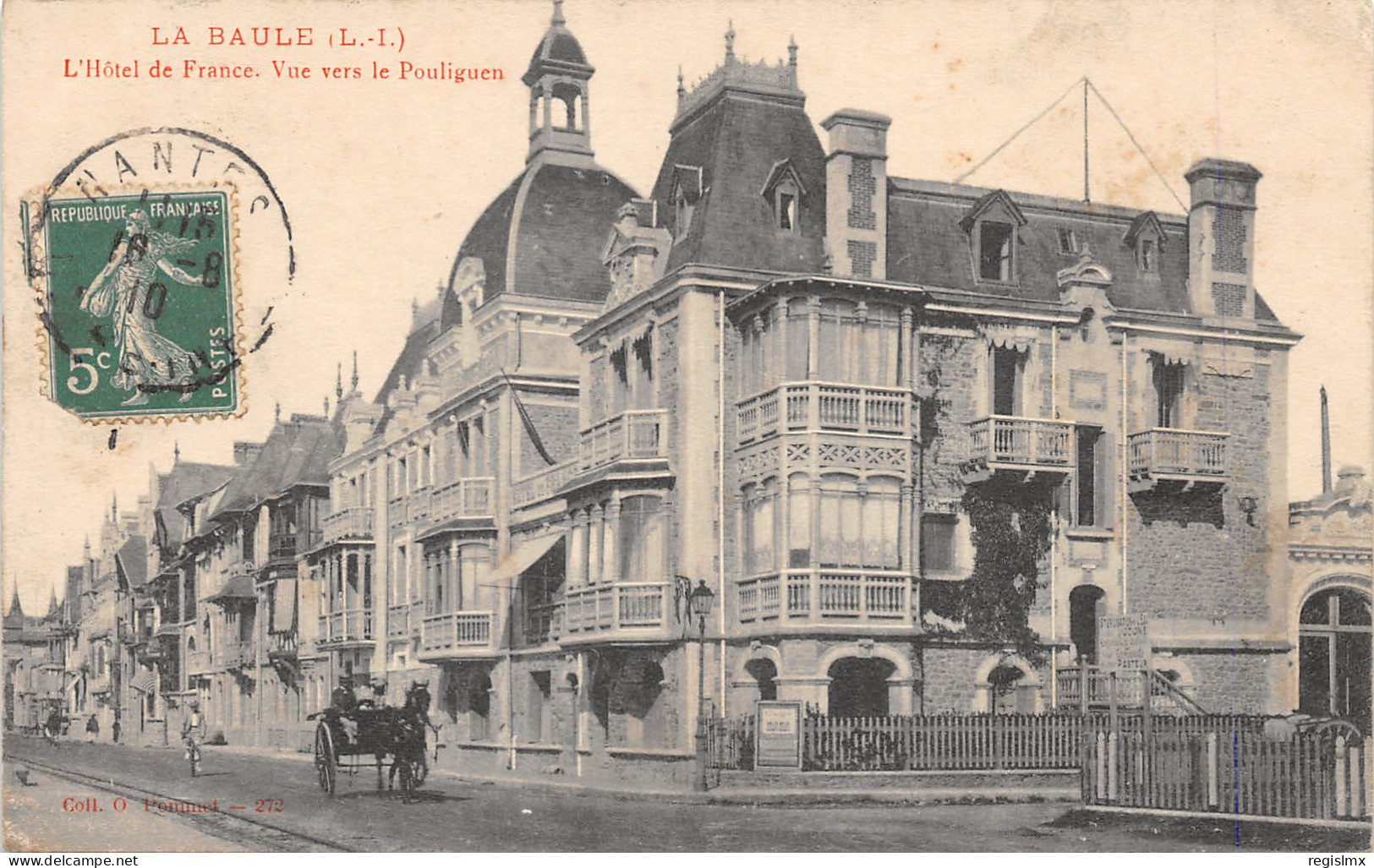 44-LA BAULE-HOTEL DE France-N°2043-C/0017 - La Baule-Escoublac