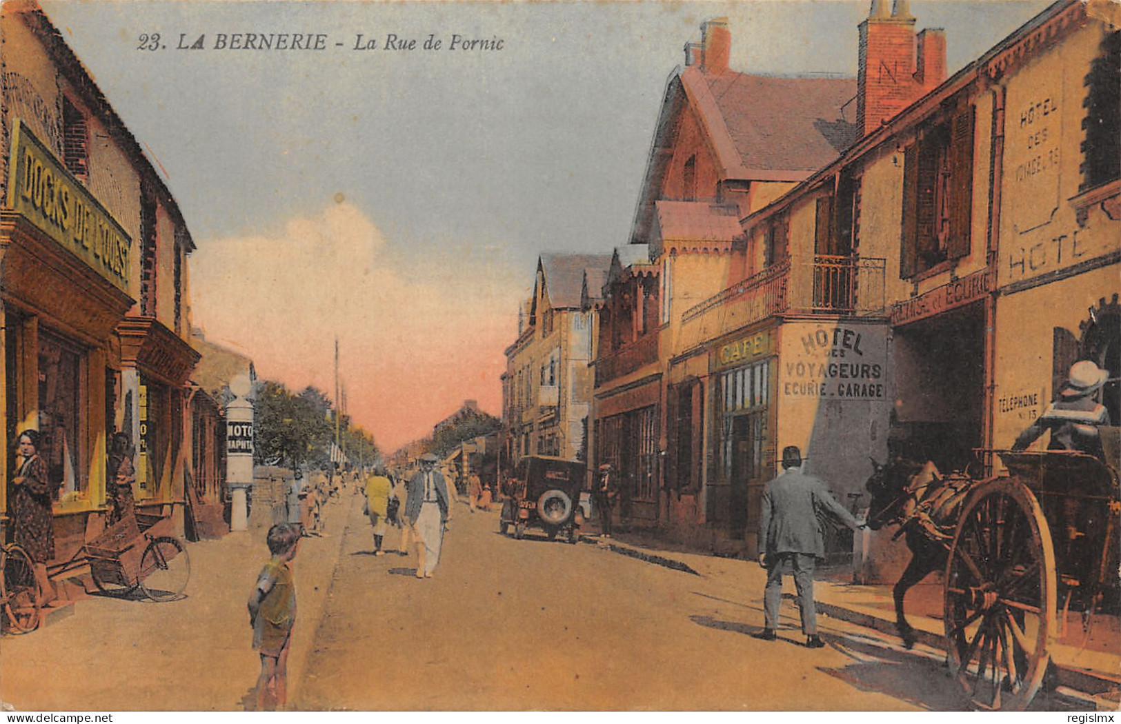 44-LA BERNERIE-RUE DE PORNIC-N°2043-C/0007 - La Bernerie-en-Retz