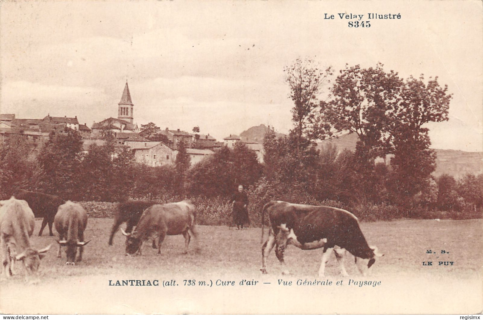 43-LANTRIAC-VACHES-N°2043-B/0225 - Other & Unclassified
