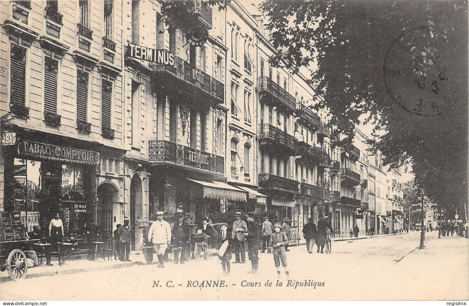 42-ROANNE-COURS DE LA REPUBLIQUE-N°2043-B/0141 - Roanne