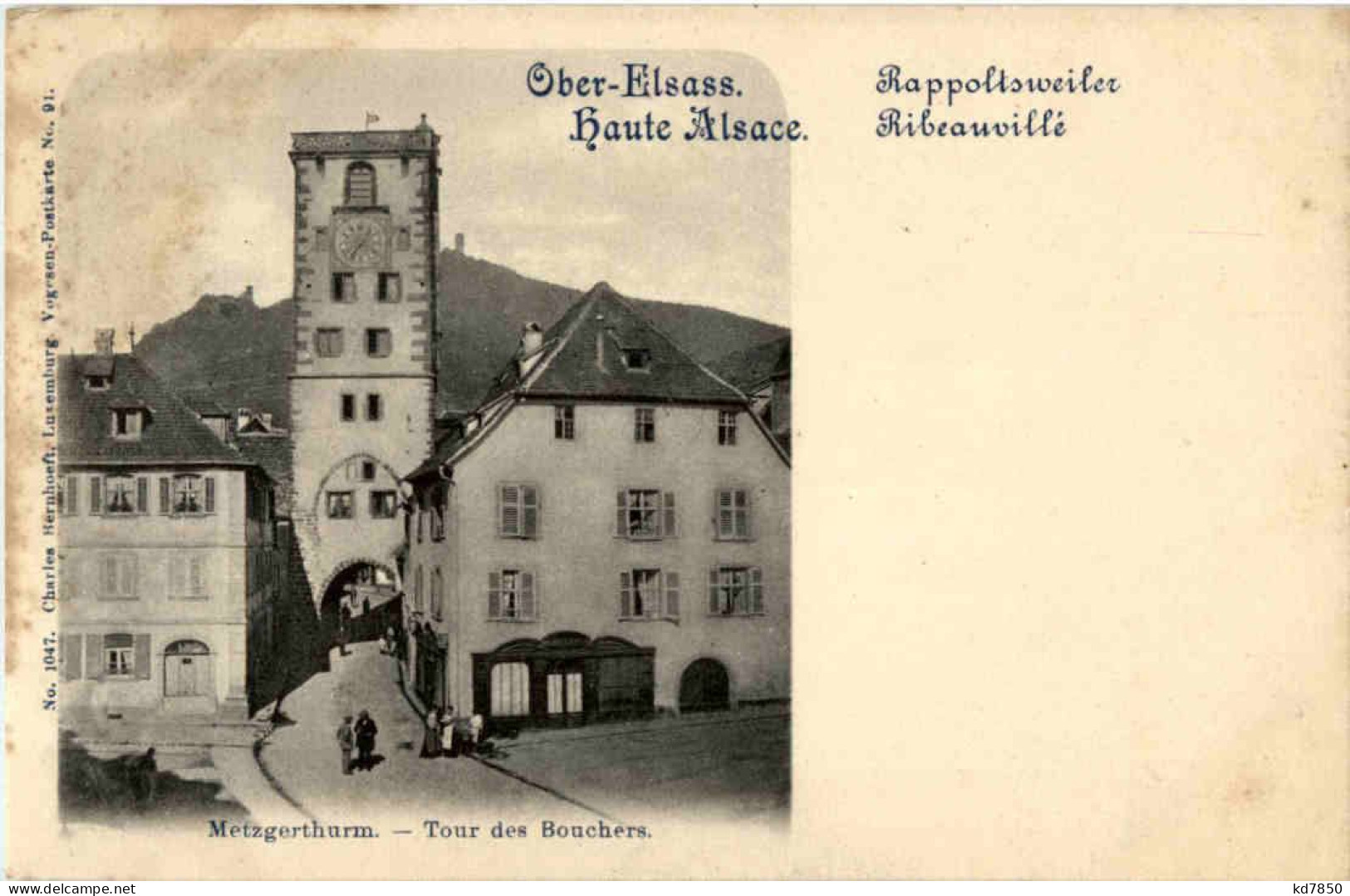 Rappoltsweiler - Ribeauville - Metzgerthurm - Ribeauvillé