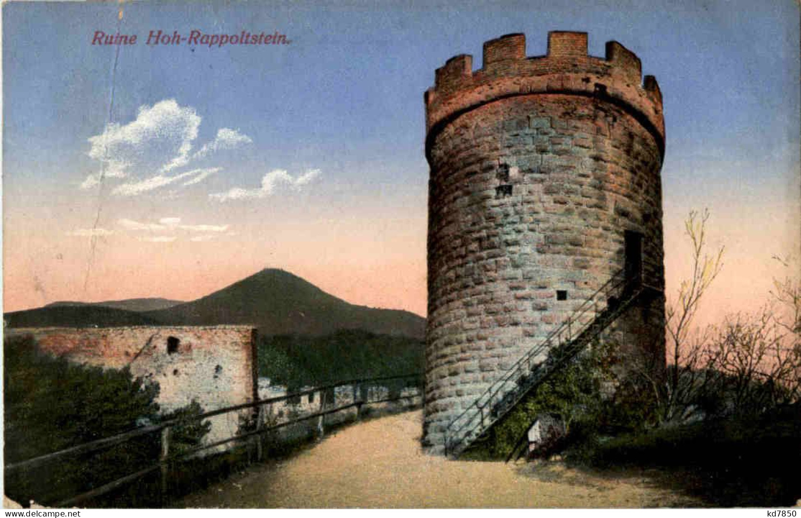 Rappoltsweiler - Ribeauville - Ruine Hoh-Rappoltstein - Ribeauvillé