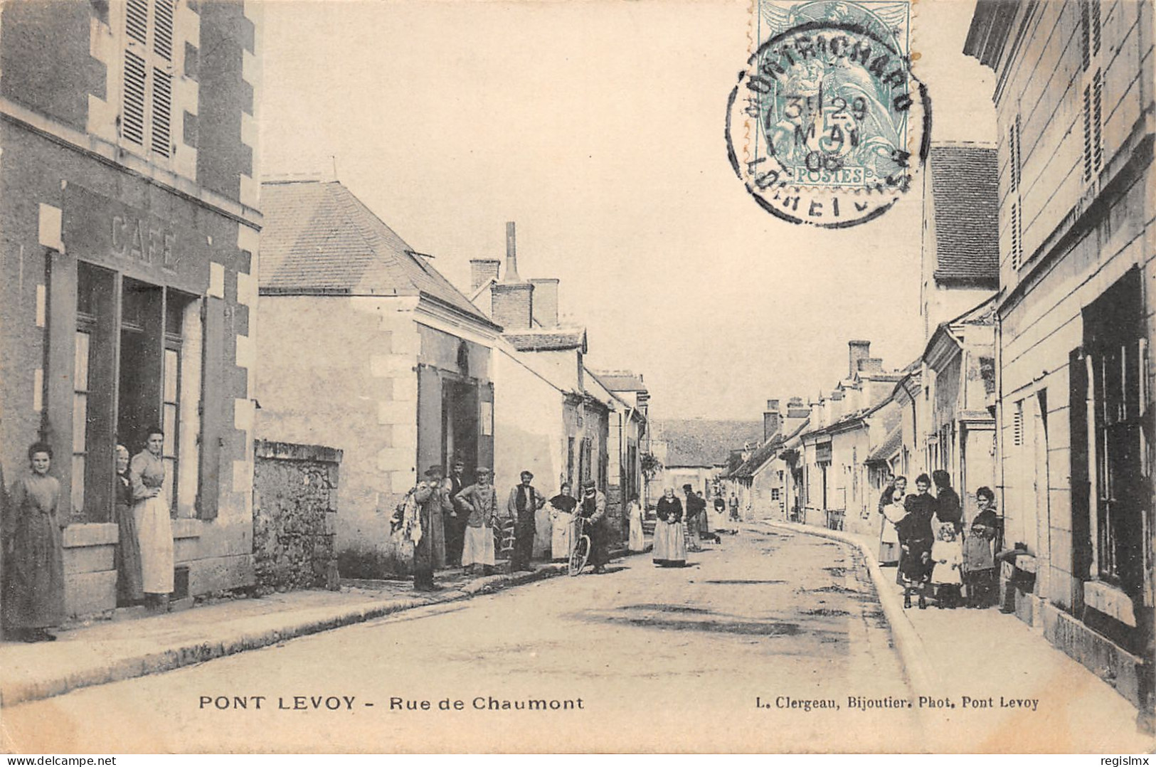 41-PONT LEVOY-RUE DE CHAUMONT-N°2043-A/0055 - Other & Unclassified