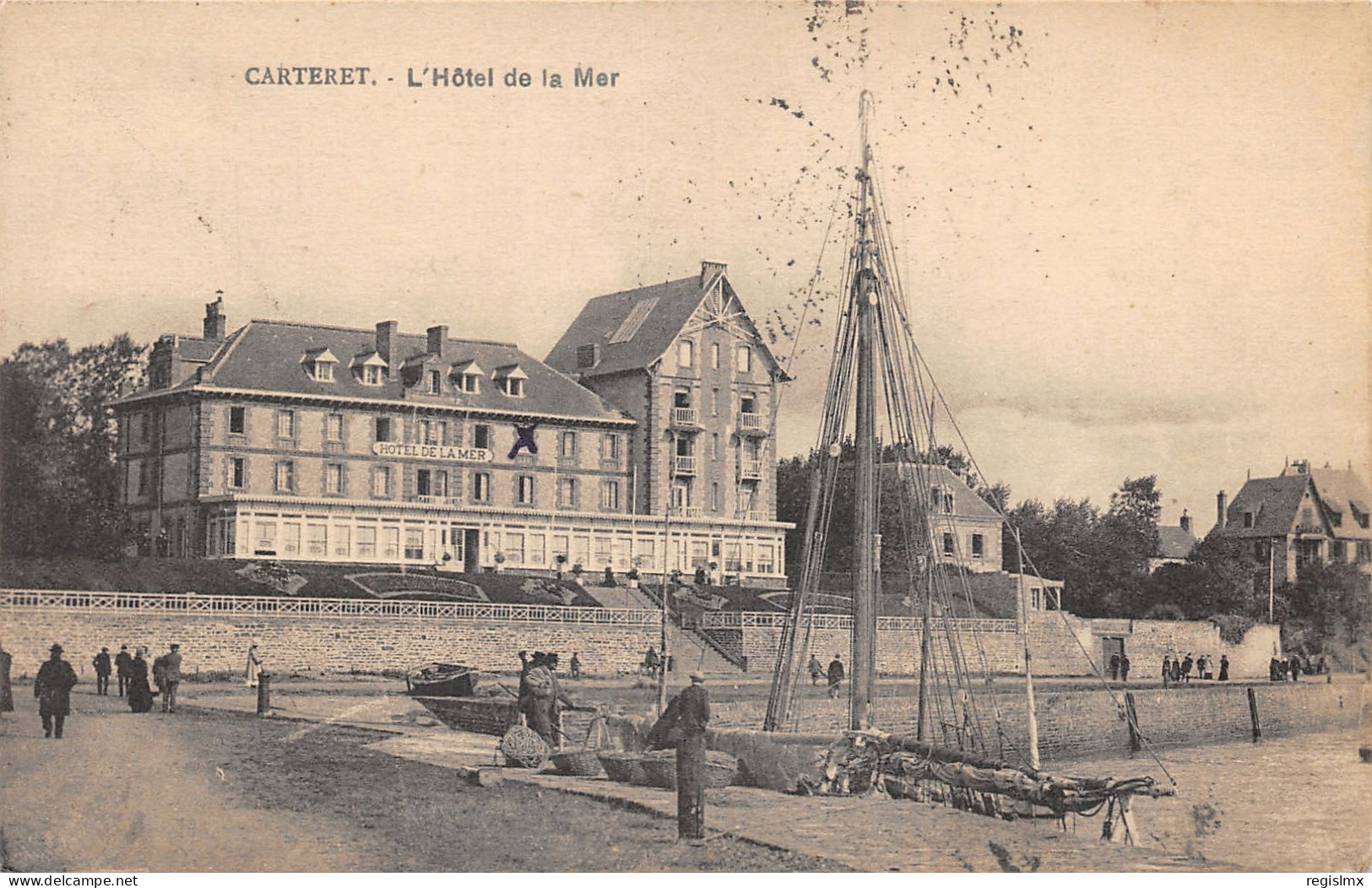 50-CARTERET-L HOTEL DE LA MER-N°2043-G/0165 - Carteret