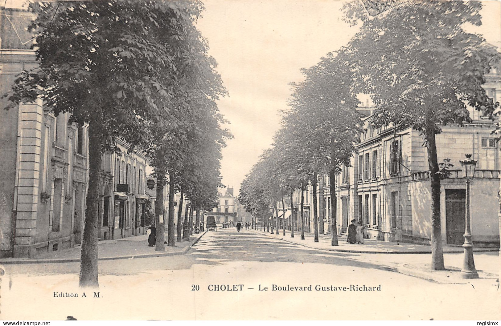 49-CHOLET-BOULEVARD GUSTAVE RICHARD-N°2043-G/0013 - Cholet