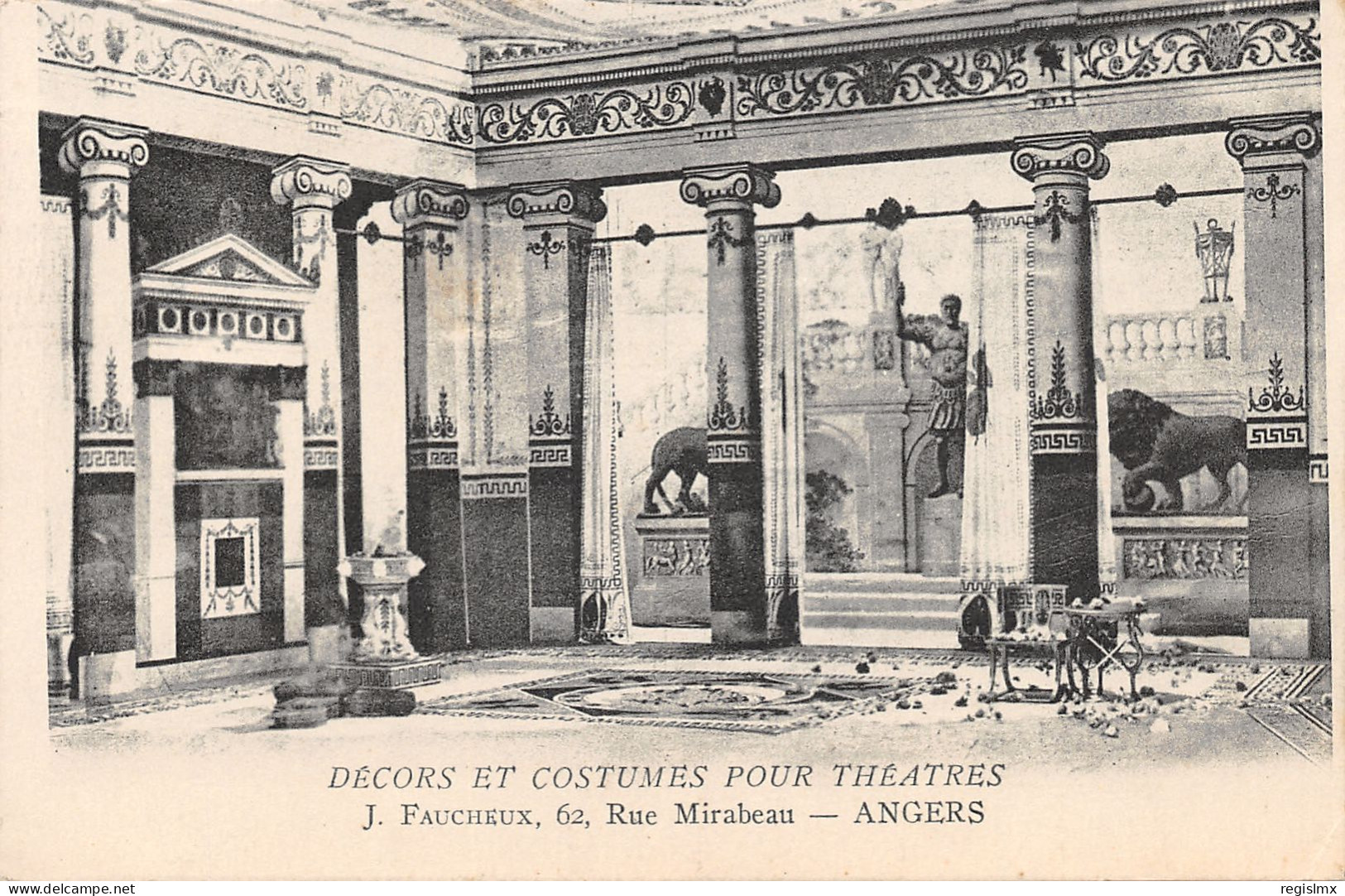 49-ANGERS-DECORS ET COSTUMES POUR THEATRES-N°2043-F/0363 - Angers