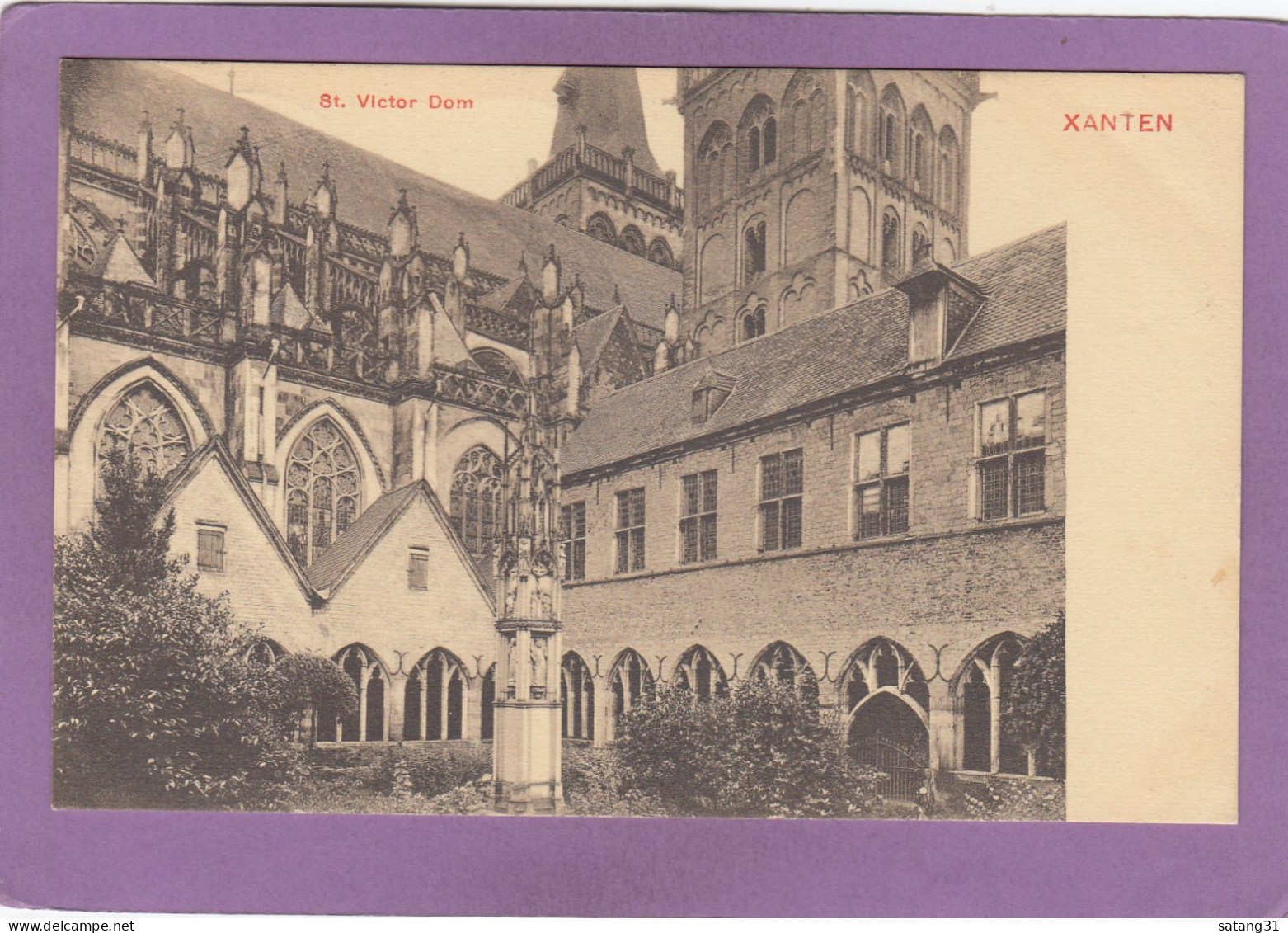 CARTE POSTALE AVEC CACHET "BOEVANGE (BOEGEN) ". - 1907-24 Wapenschild