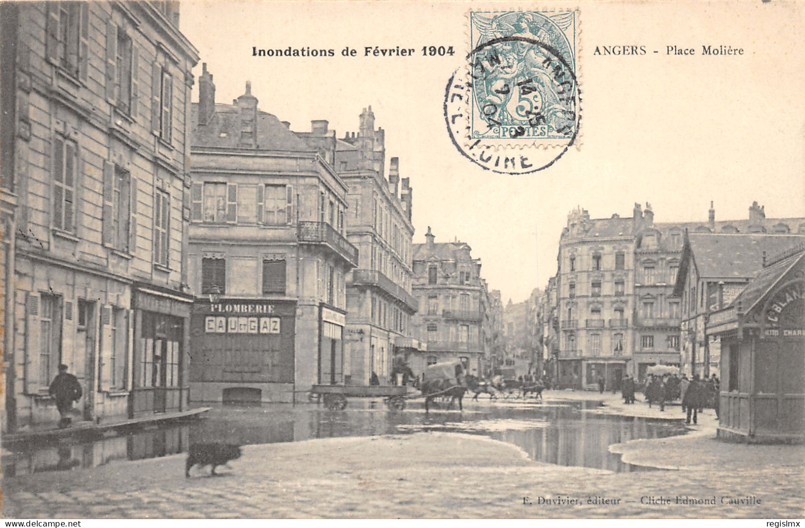 49-ANGERS-INONDATIONS DE FEVRIER 1904-N°2043-F/0315 - Angers