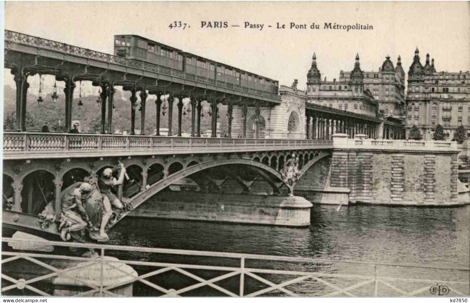 Paris - Passy - Le Pont De Metropolitain - Other & Unclassified