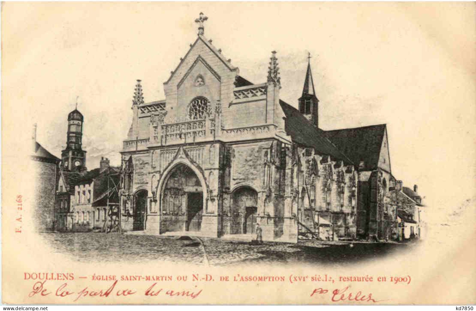 Doullens - Eglise Saint Martin - Autres & Non Classés