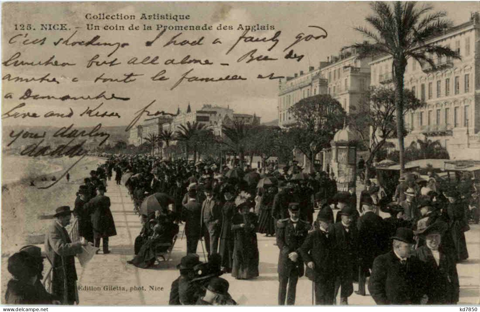 Nice - Un Coin De La Promenade Des Anglais - Sonstige & Ohne Zuordnung