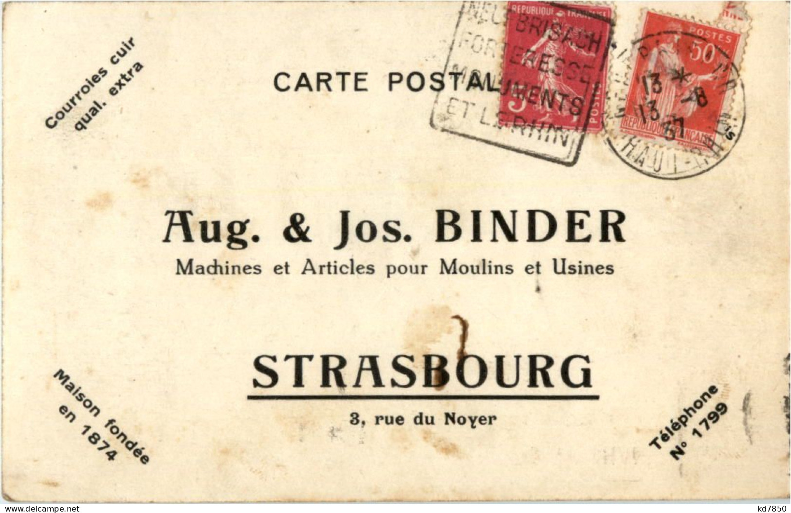 Strasbourg - J. Binder - Strasbourg