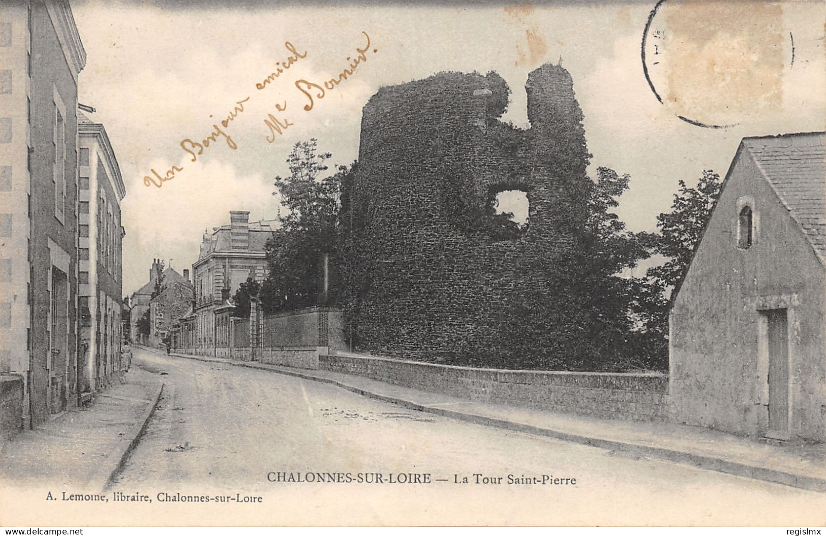 49-CHALONNES SUR LOIRE-LA TOUR SAINT PIERRE-N°2043-F/0085 - Chalonnes Sur Loire