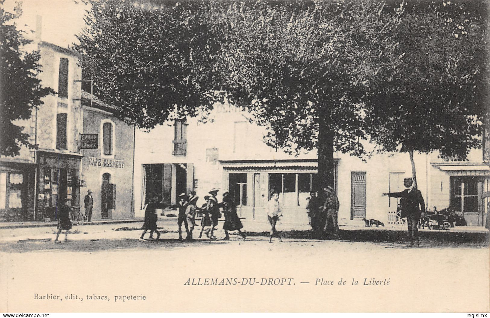 47-ALLEMANS DU DROPT-PLACE DE LA LIBERTE-N°2043-E/0349 - Sonstige & Ohne Zuordnung