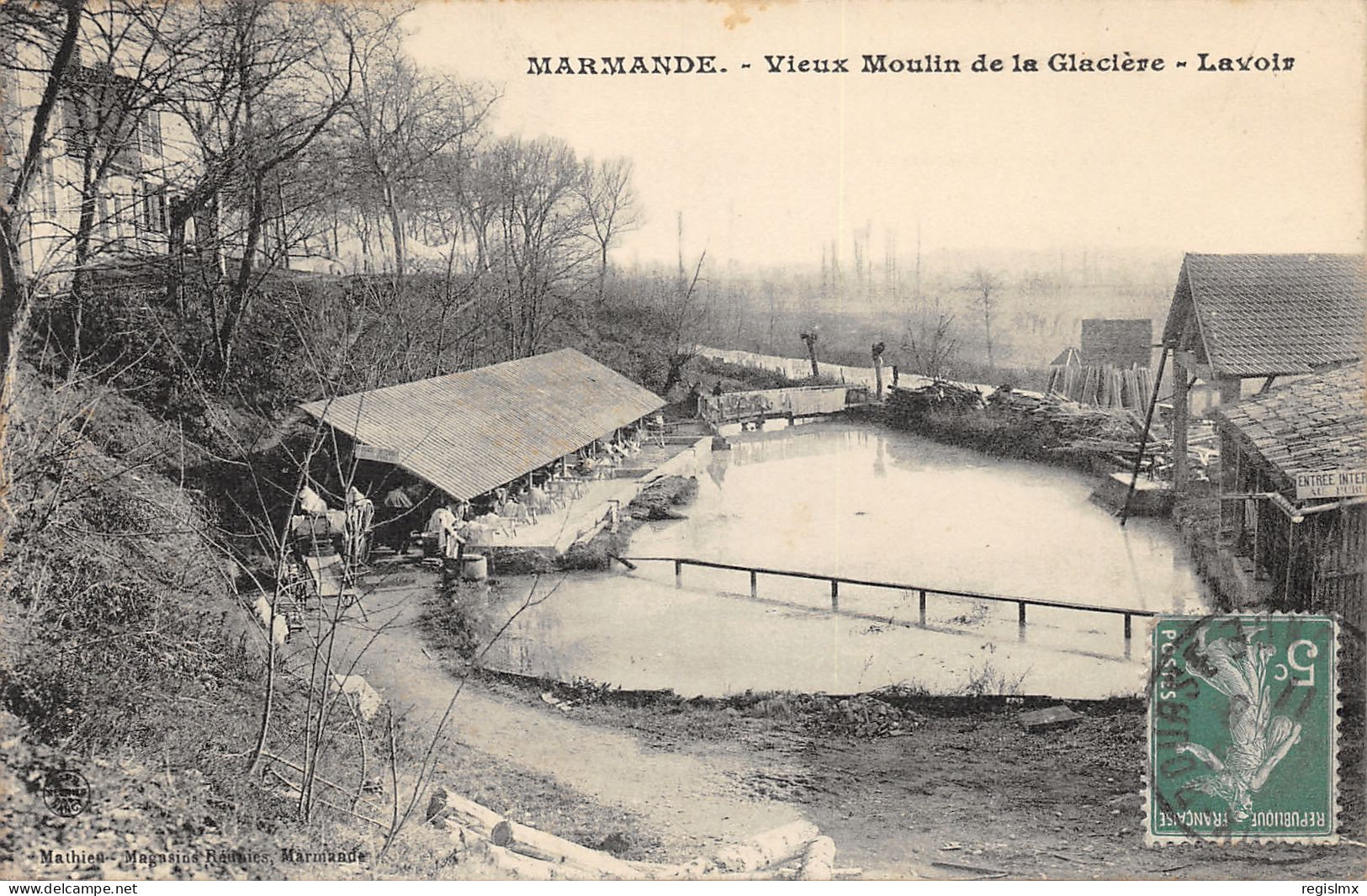 47-MARMANDE-VIEUX MOULIN DE LA GLACIERE-LAVOIR-N°2043-E/0291 - Marmande
