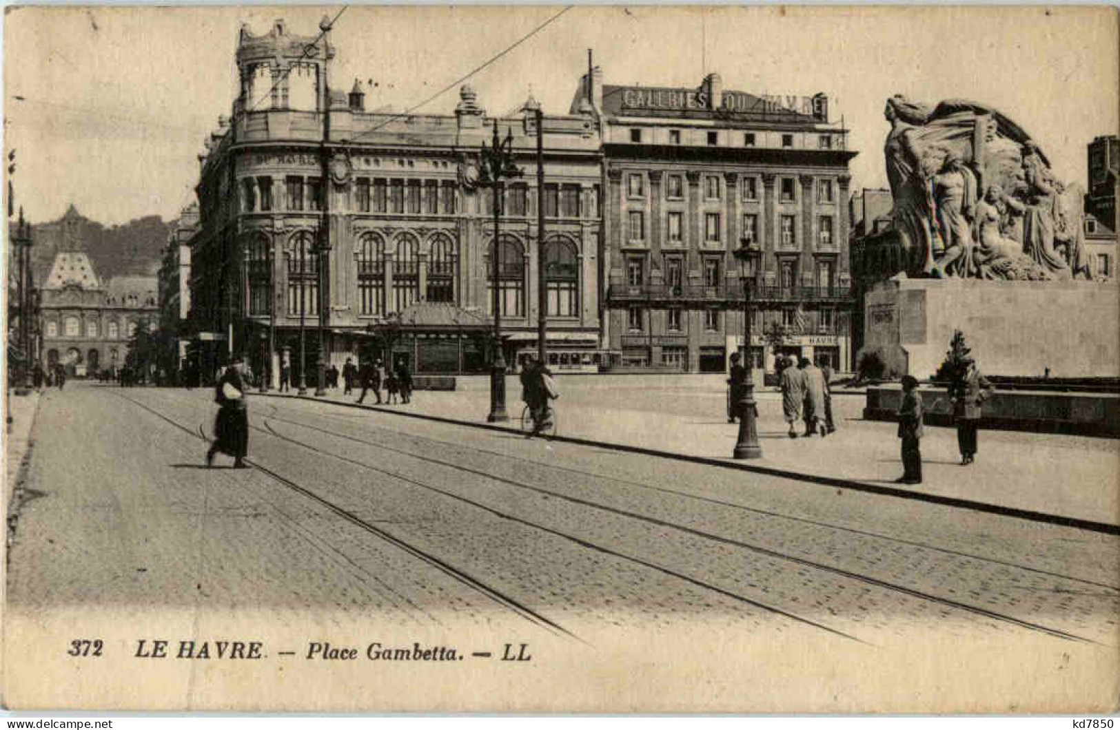 Le Havre - Place Gambetta - Zonder Classificatie