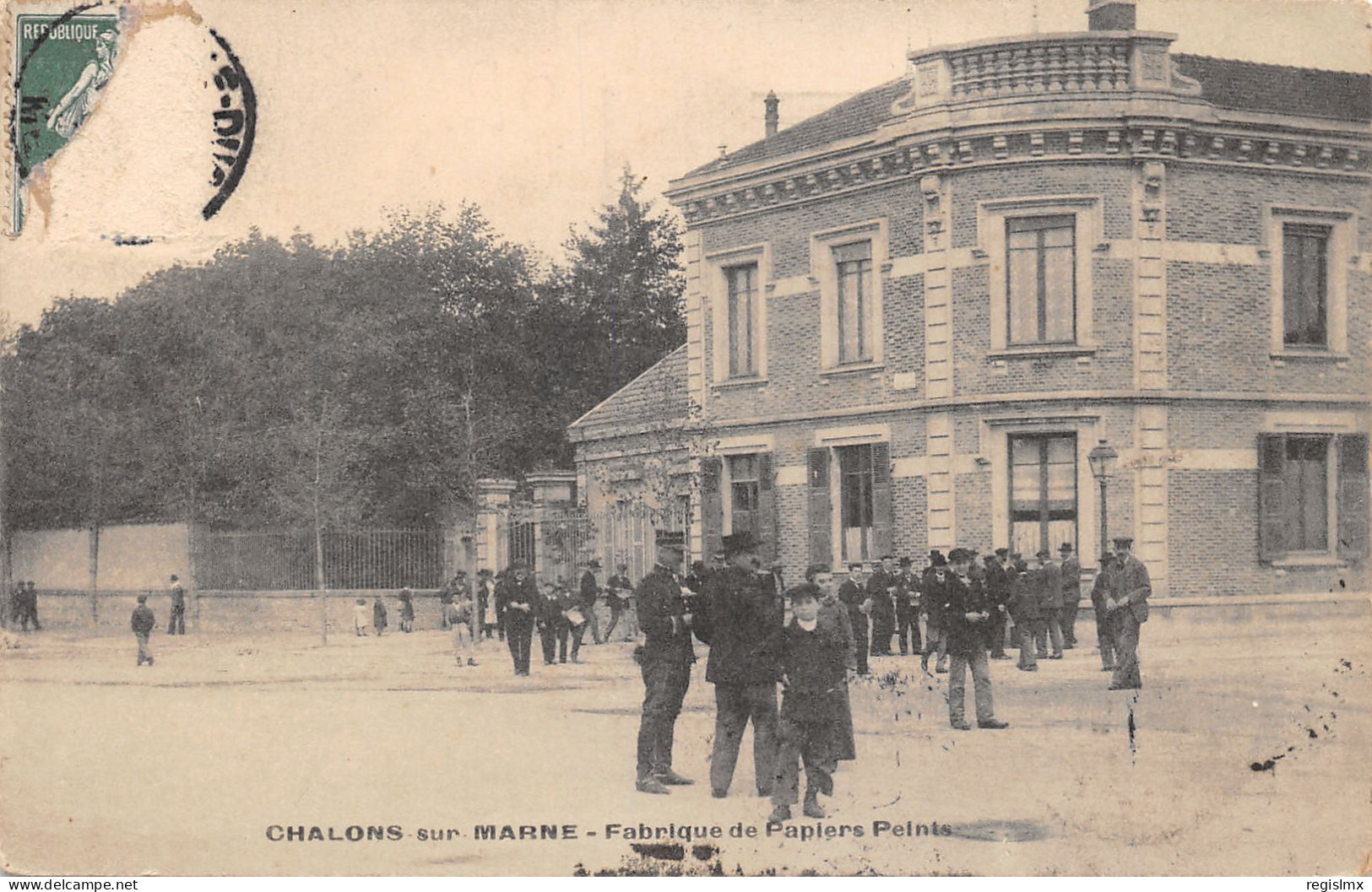 51-CHALONS SUR MARNE-FABRIQUE DE PAPIERS PEINTS-N°2044-C/0139 - Châlons-sur-Marne