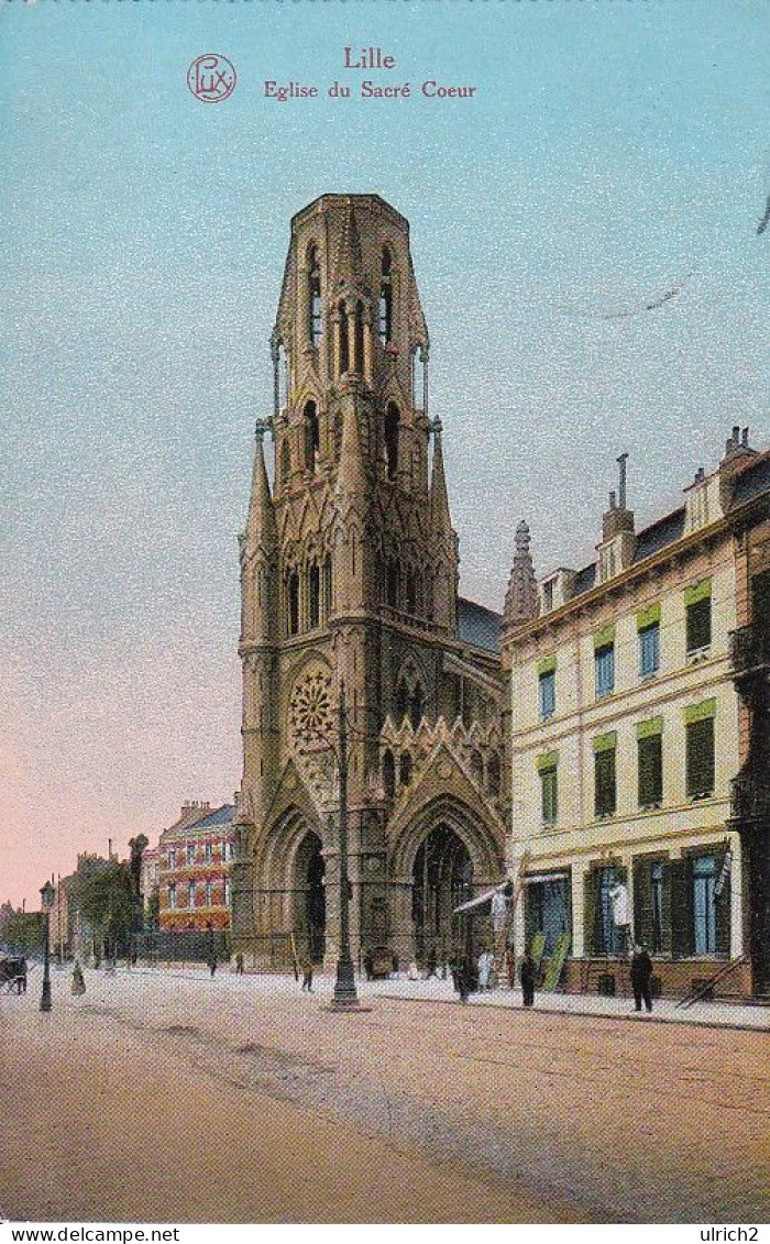 AK Lille - Eglise De Sacré-Coeur - Feldpost K.B. III. Inf. Div. - 1916 (69100) - Lille