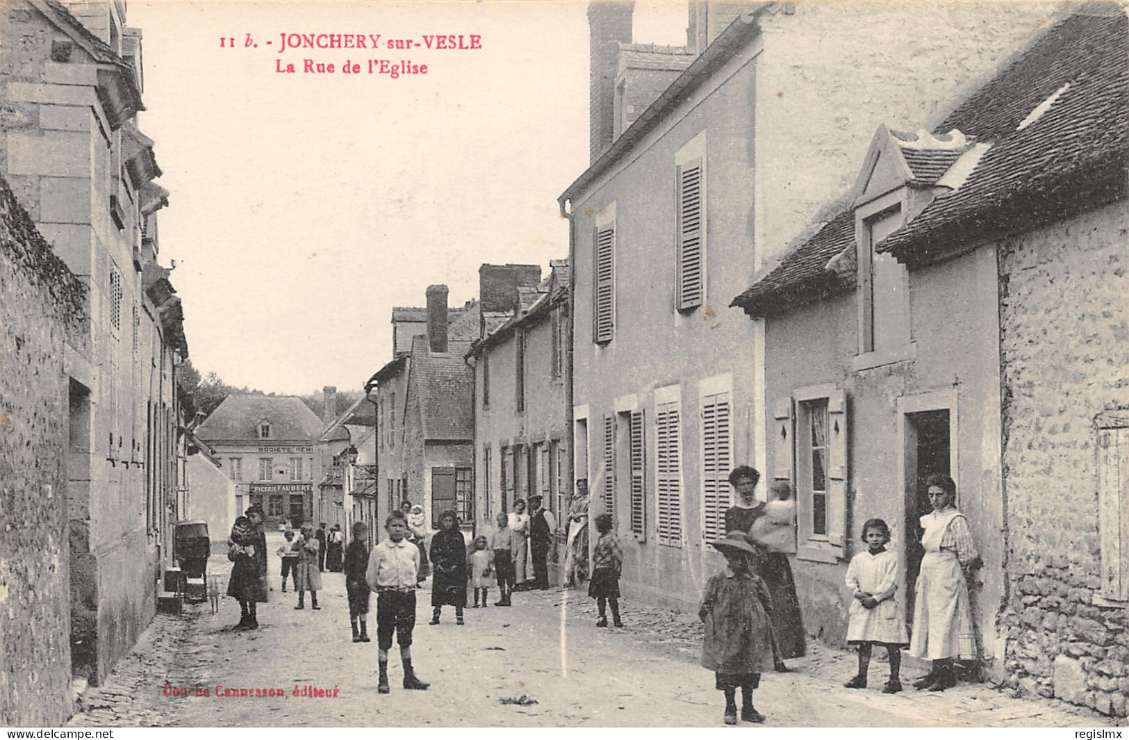 51-JONCHERY SUR VESLE-RUE DE L EGLISE-N°2044-A/0173 - Jonchery-sur-Vesle