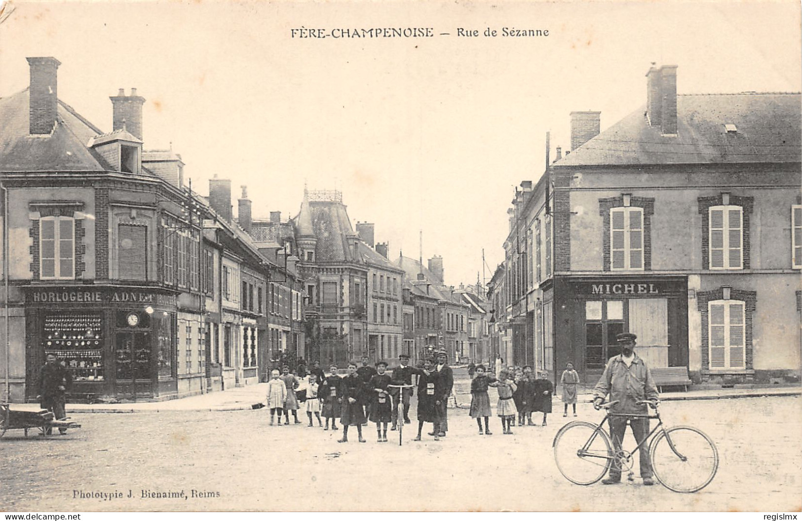 51-FERE CHAMPENOISE-RUE DE SEZANNE-N°2044-A/0161 - Fère-Champenoise