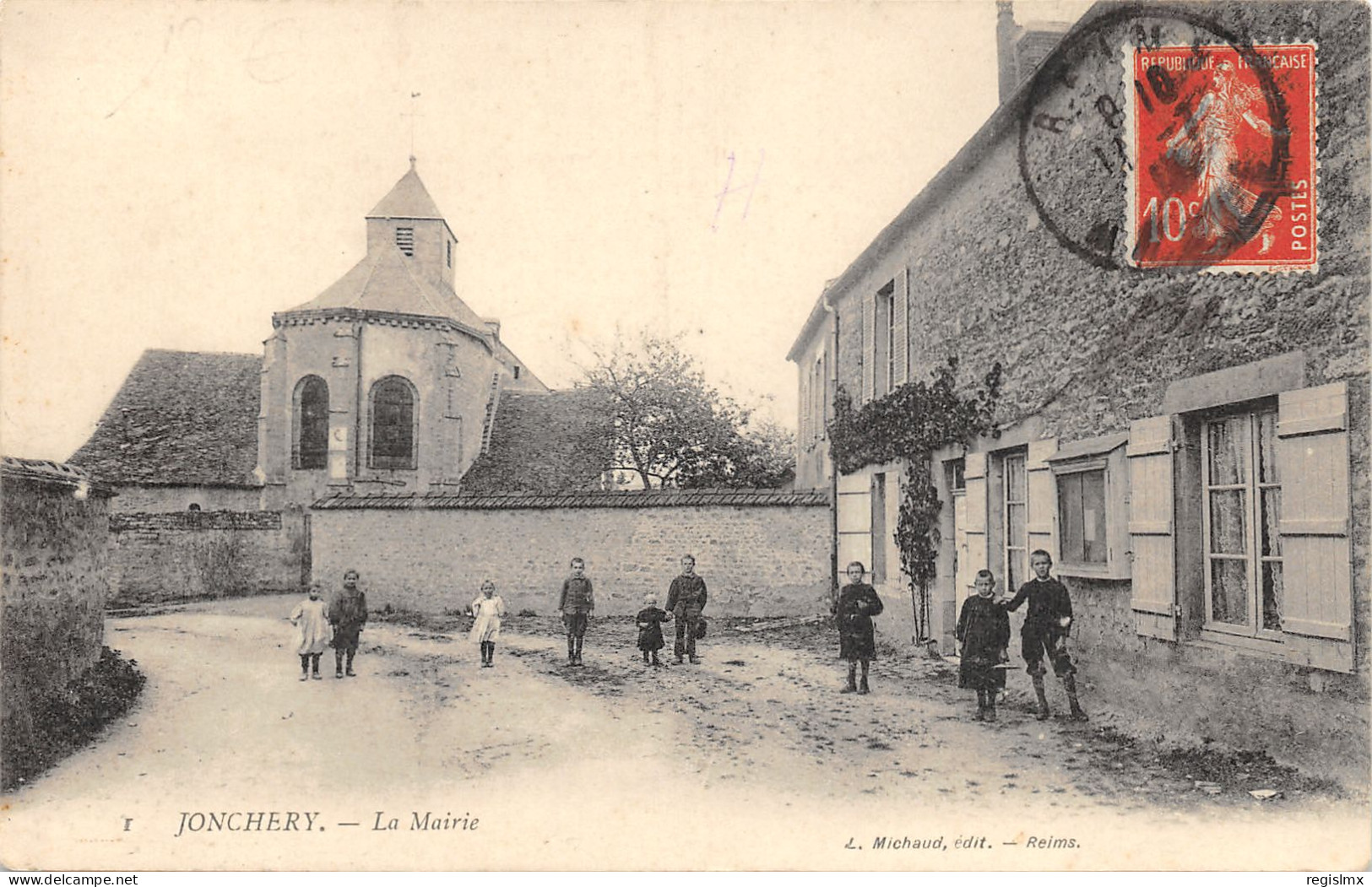 51-JONCHERY SUR VESLE-LA MAIRIE-N°2044-A/0171 - Jonchery-sur-Vesle