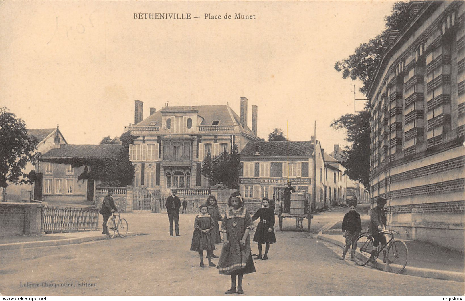 51-BETHENIVILLE-PLACE DE MUNET-N°2044-A/0041 - Bétheniville