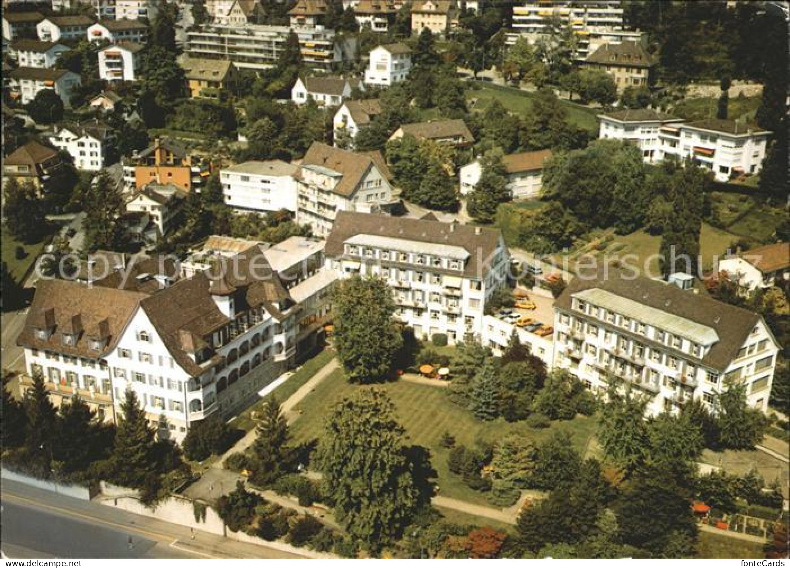 11877942 Zuerich Fliegeraufnahme Diakonissenhaus Bethanien-Spital Zuerich - Other & Unclassified