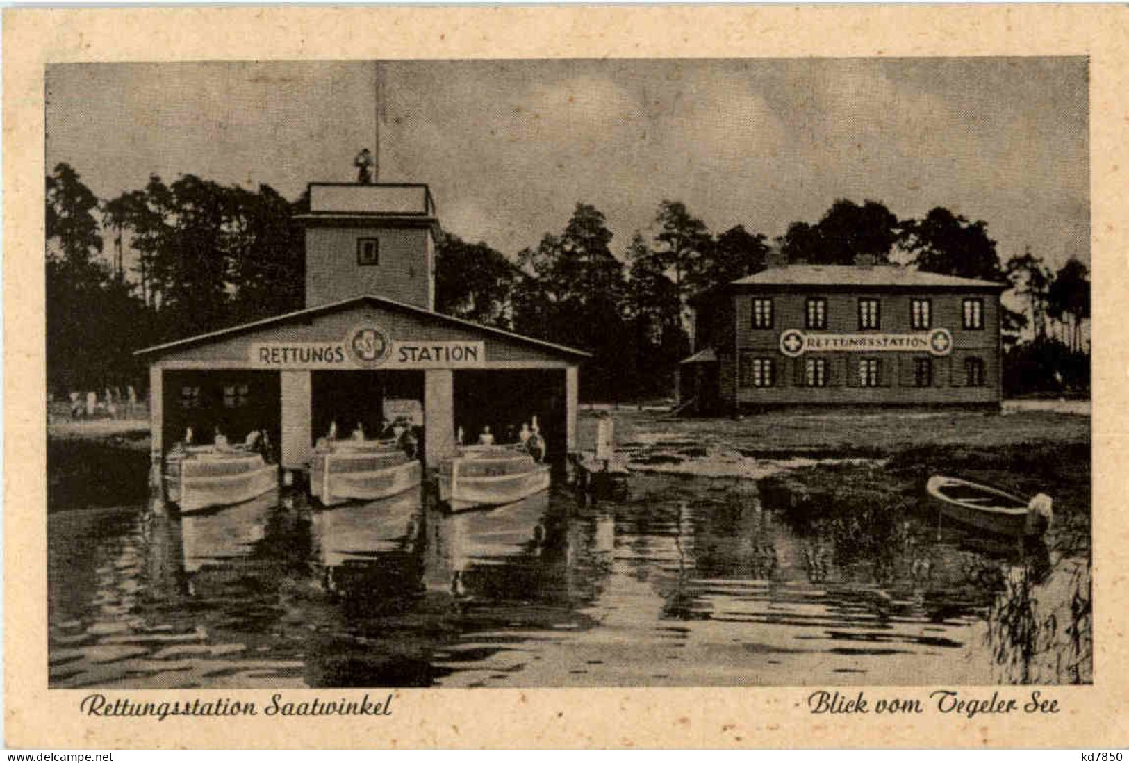 Tegeler See - Rettungsstation Saatwinkel - Sonstige & Ohne Zuordnung