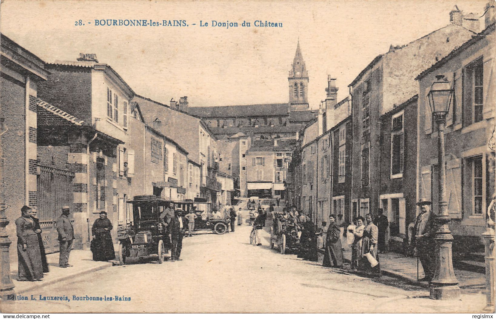 52-BOURBONNE LES BAINS-LE DONJON DU CHÂTEAU-N°2044-F/0091 - Bourbonne Les Bains