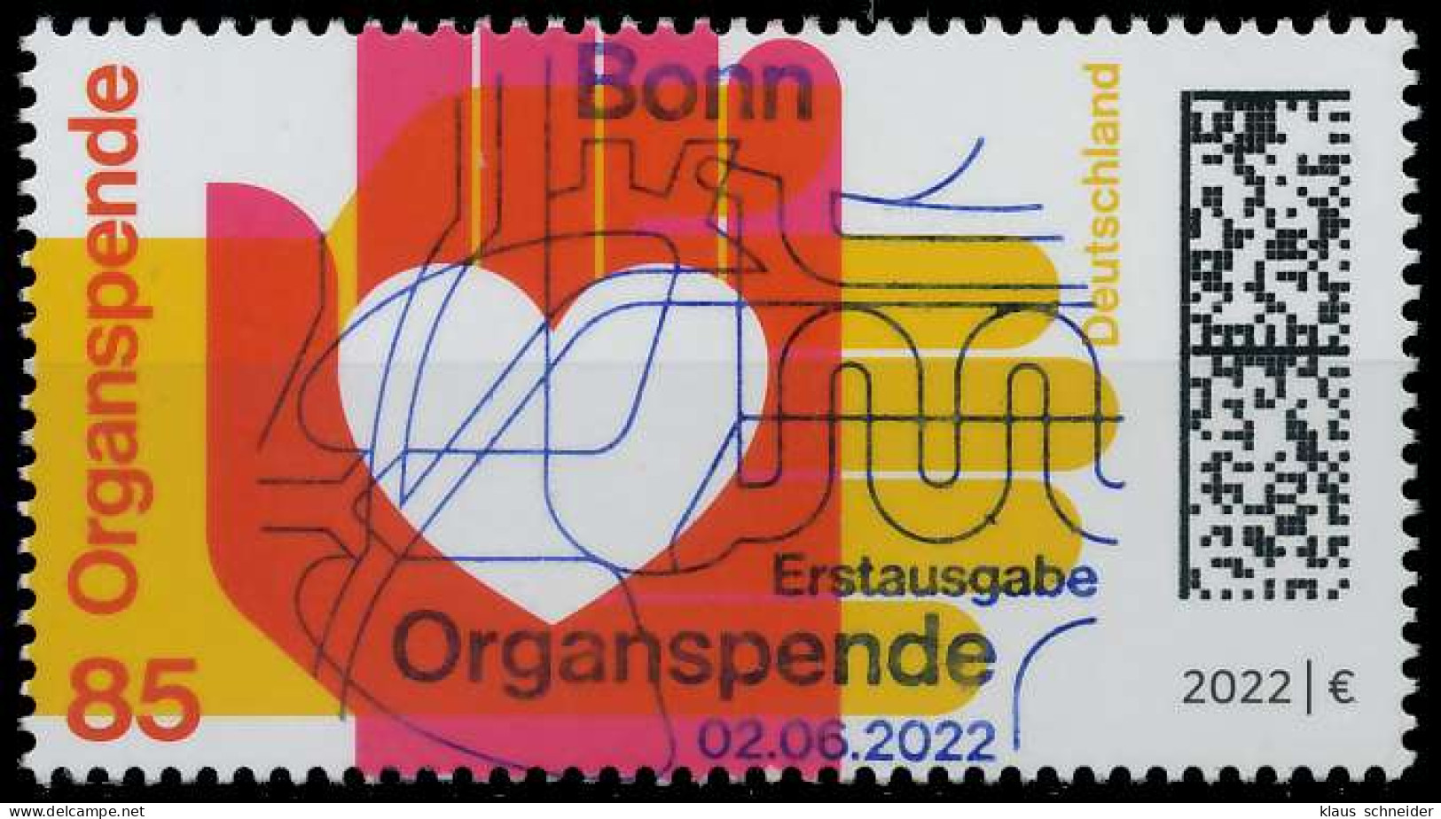 BRD BUND 2022 Nr 3693 ESST Zentrisch Gestempelt X521B86 - Used Stamps