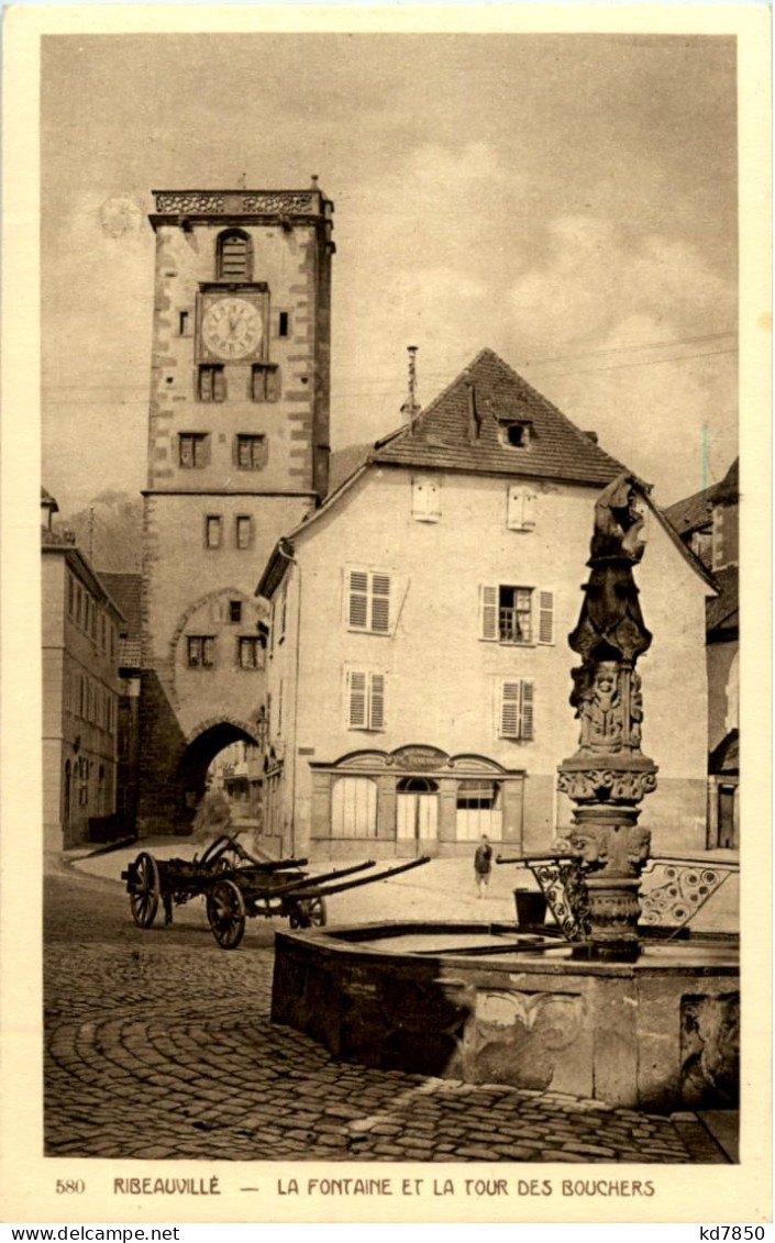 Rappoltsweiler - Ribeauville - La Fontaine - Ribeauvillé