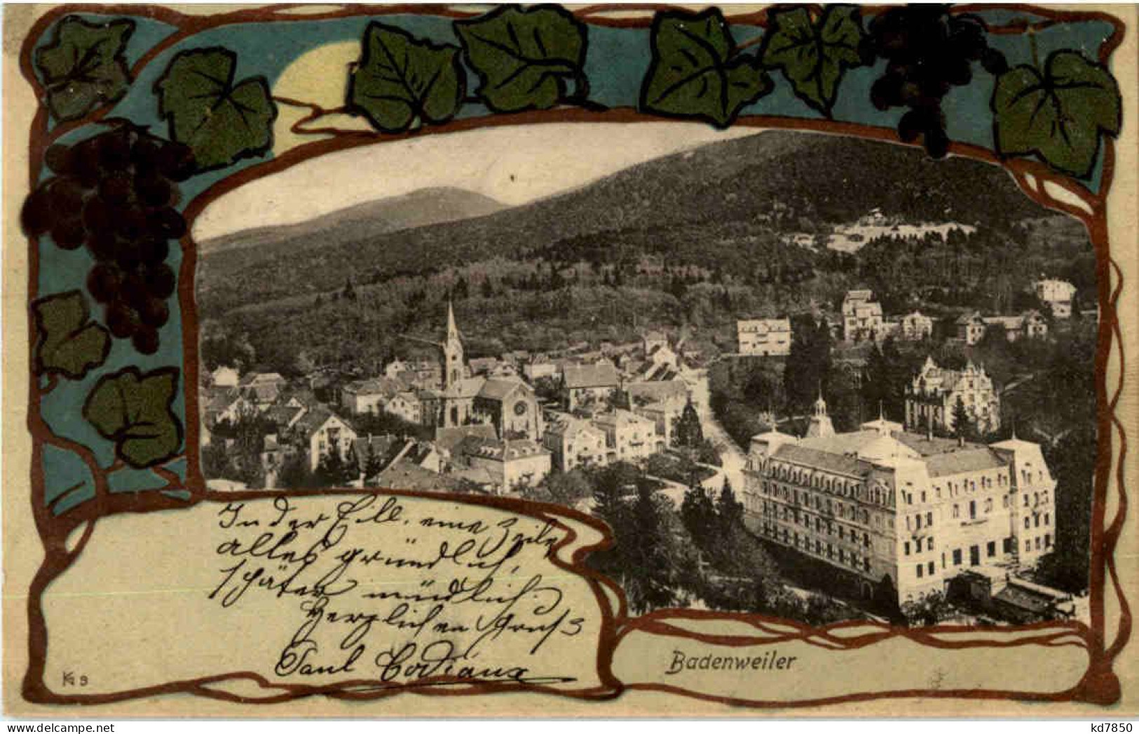 Badenweiler - Litho - Badenweiler