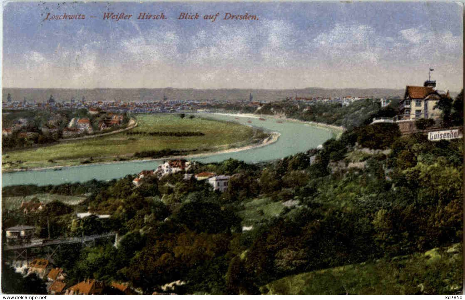 Loschwitz - Blick Auf Dresden - Dresden